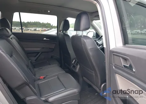 2021 Volkswagen Atlas 3.6L V6 Sel R-Line from USA, damaged, VIN 1V2SR2CA4MC547659